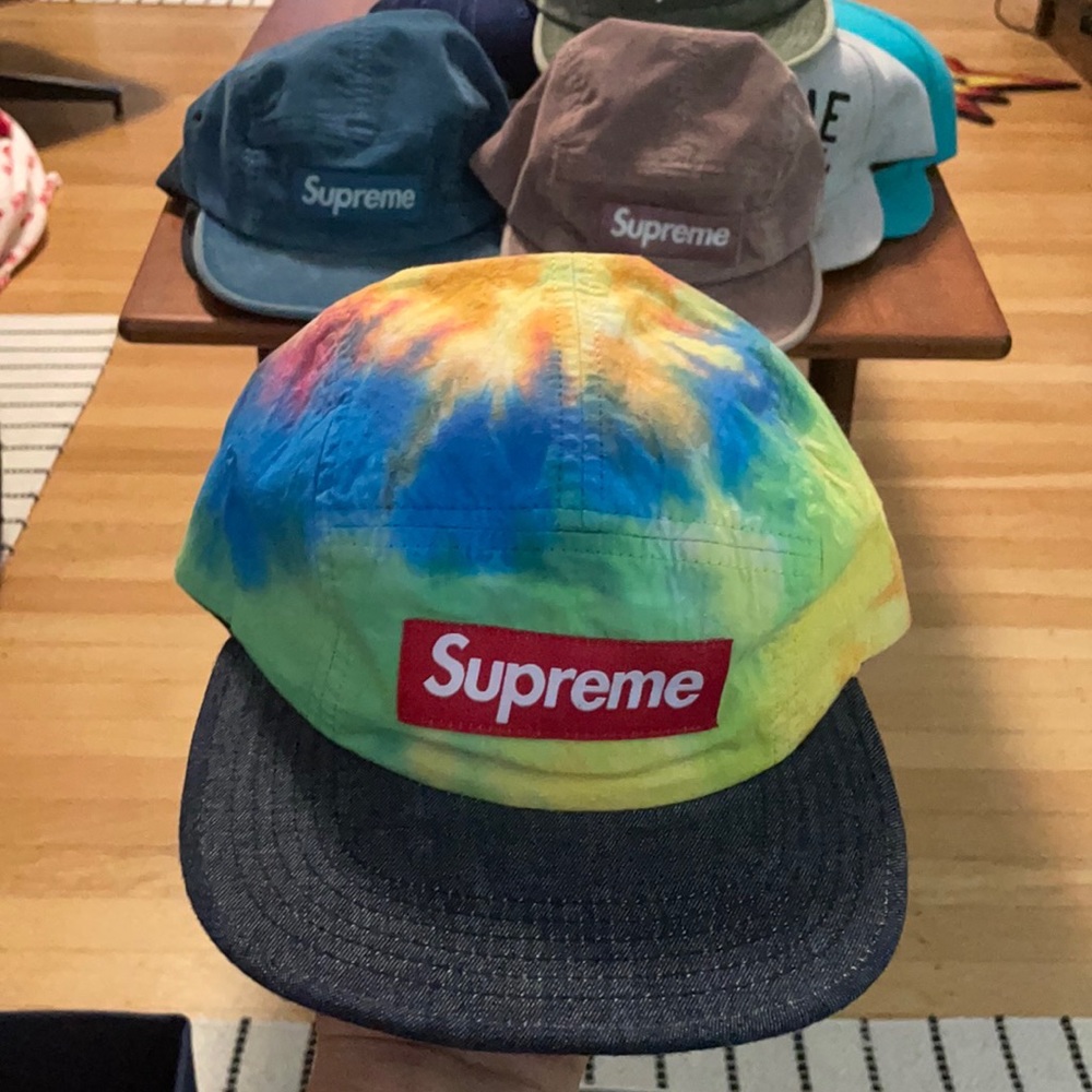 Supreme tie dye hat
